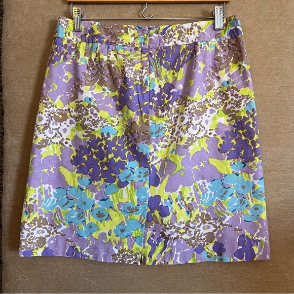 TALBOTS Cotton Floral Printed Skirt - Picture 5 of 9